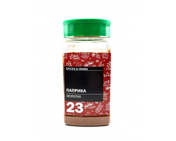 Паприка молотая в банке №23 130 гр 5 шт